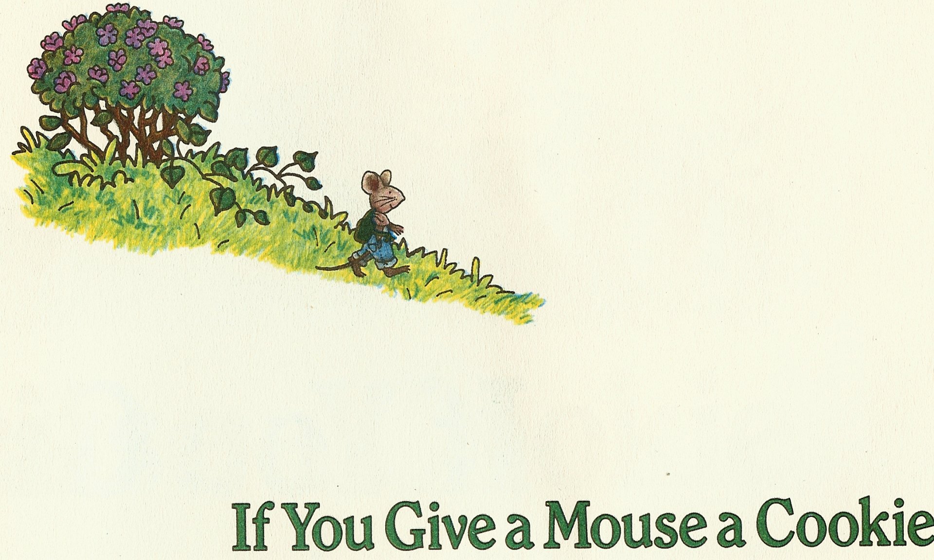 If You Give A Mouse A Cookie (02),绘本,绘本故事,绘本阅读,故事书,童书,图画书,课外阅读
